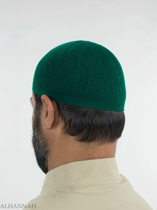 Traditional Knitted Cotton Kufi me674 (5)