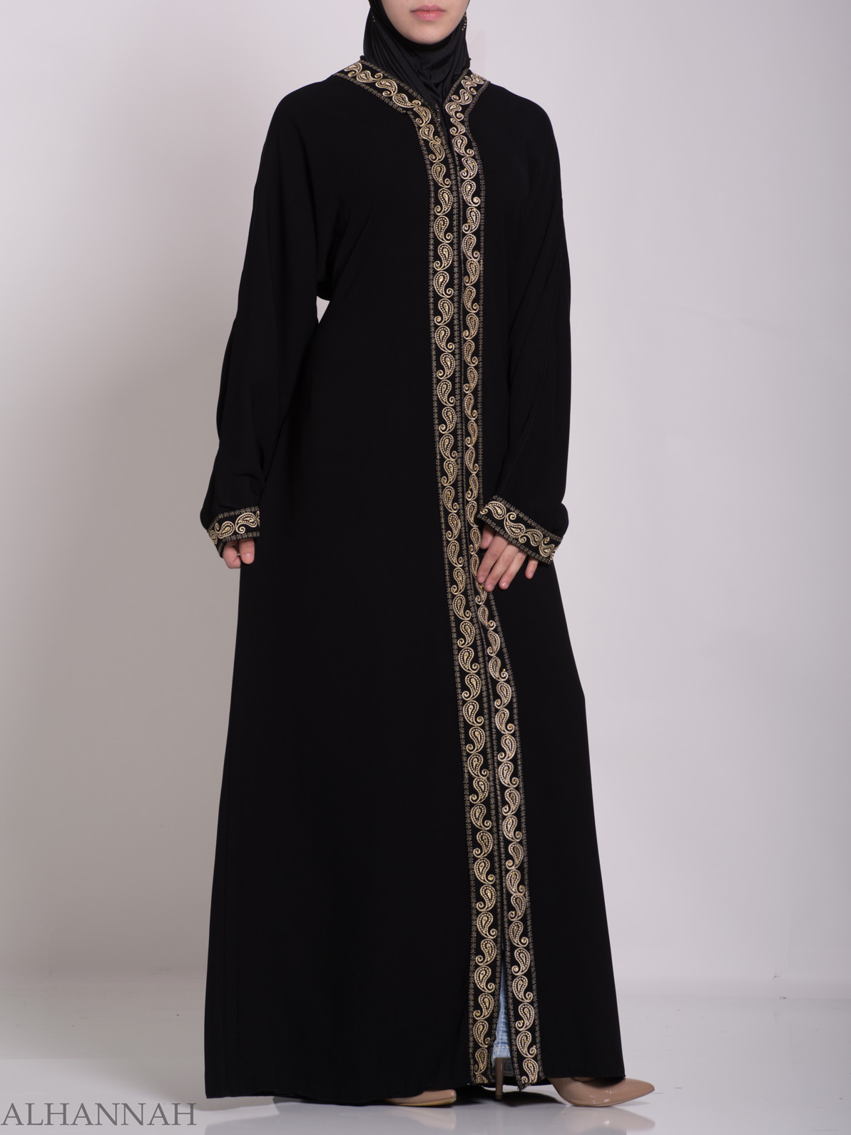 Wadad Khalije  Abaya  ab657  Alhannah Islamic Clothing