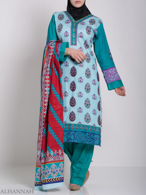 Zaynab Salwar Kameez - Premium Cotton sk1221 (9)