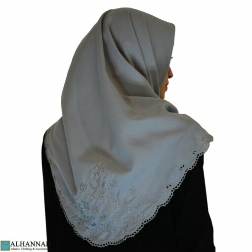 Embroidered Cotton Hijab