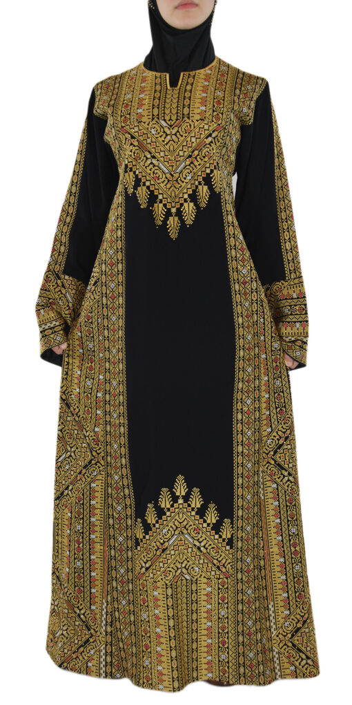 Golden Fallah Dress Front Spread