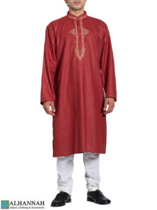 Traditional Cotton Kurta Pajama Suit with Frontal Embroidery | ME720 ...