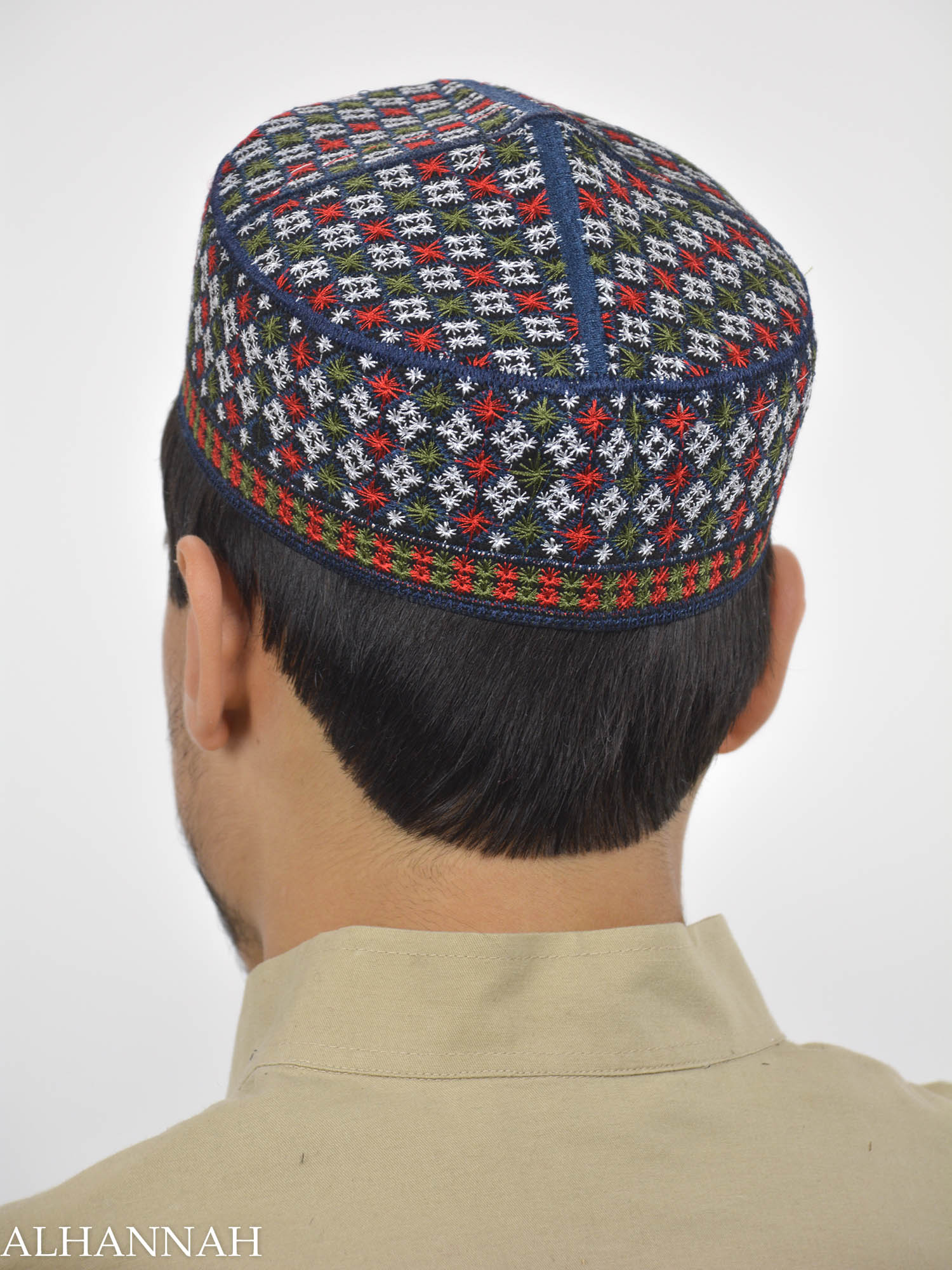 Checkered Taqiya Kufi | ME741 » Alhannah Islamic Clothing