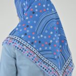Floral Breeze Print Square Hijab HI2120 (3)