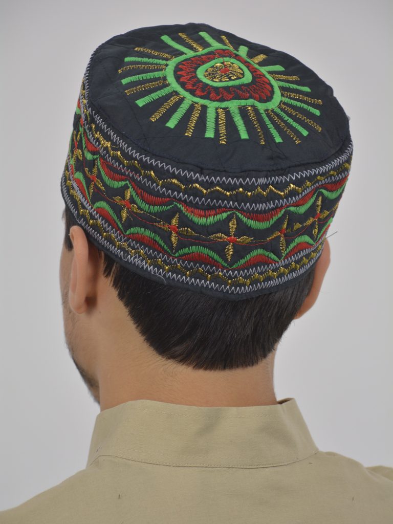 Sunray Embroidered Kufi | ME738 » Alhannah Islamic Clothing