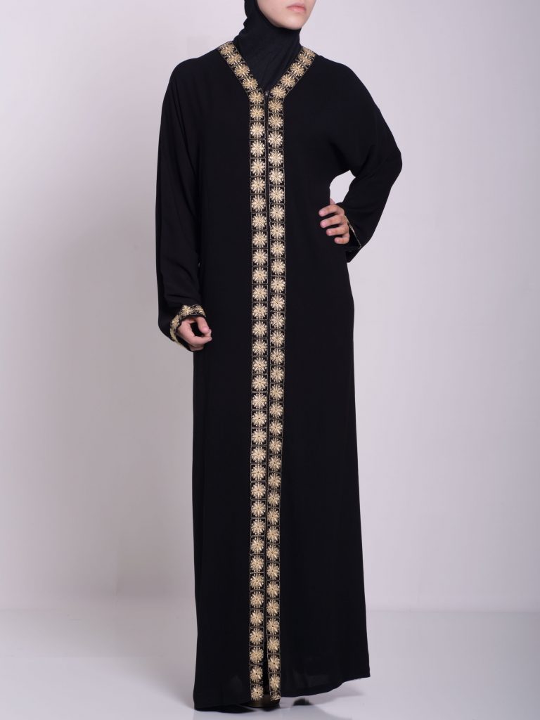 Amina Khalije  Abaya  ab652  Alhannah Islamic Clothing