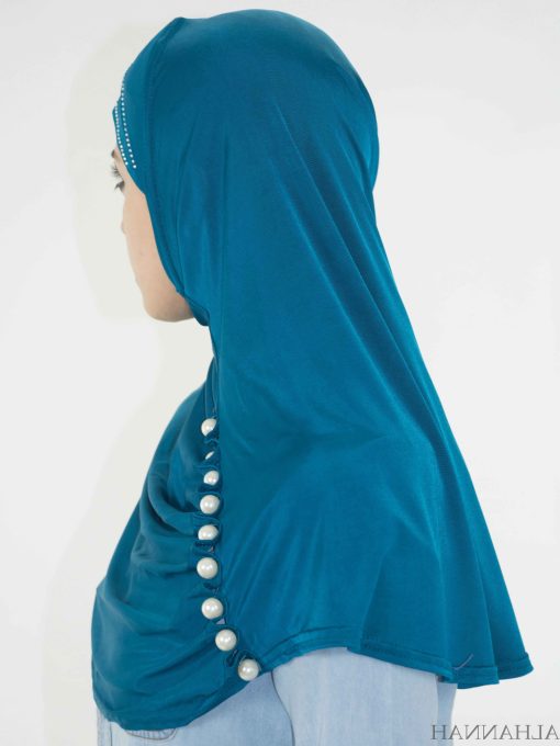 Pearled One-Piece Al-Amira Hijab HI2134 (44)