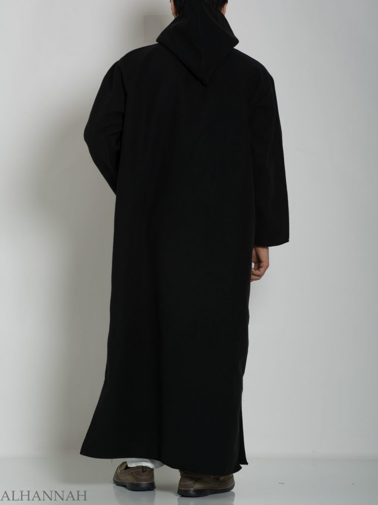 Premium Wool blend Moroccan Hooded Thobe | ME753 | Alhannah Islamic ...