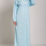 Speckled Dandelion Embroidered Cotton Nightgown NG108 (3)