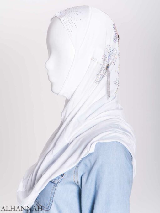 Clover Rhinestone One-Piece Al-Amira Hijab hi2158 (9)