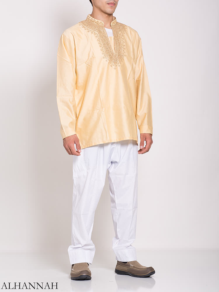 Pakistani Embroidered Kurta | me779 » Alhannah Islamic Clothing