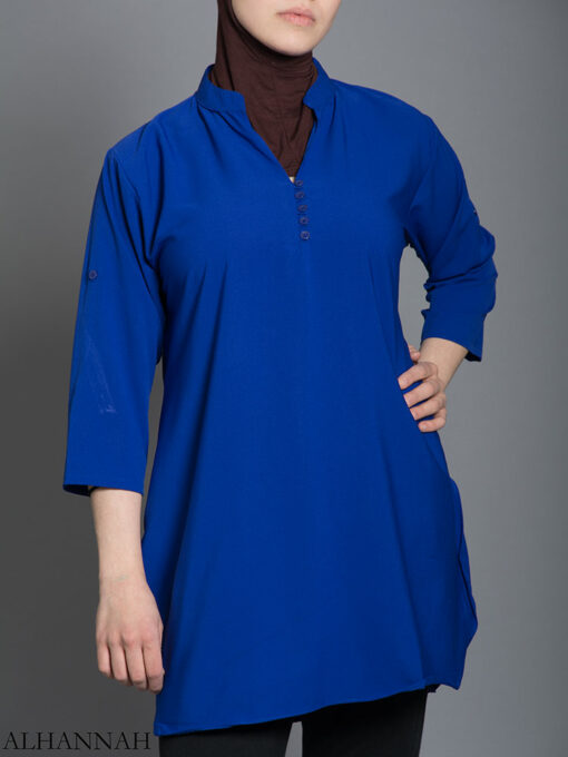 Solid Color Button-Up Kurti st605 (6)