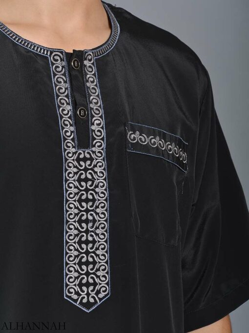 Moroccan Embroidered Thobe me784 (3)