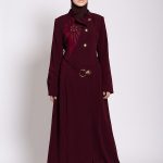 Premium Jordanian Style Jilbab Maroon
