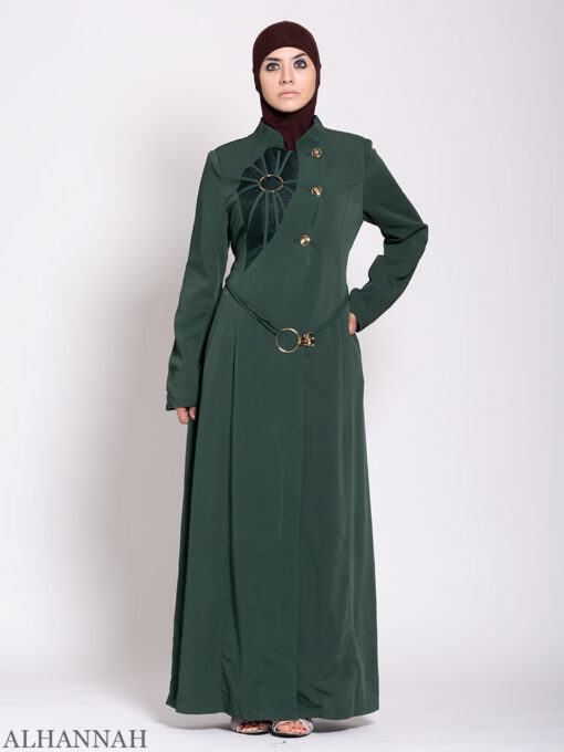 Premium Jordanian Style Jilbab Sage