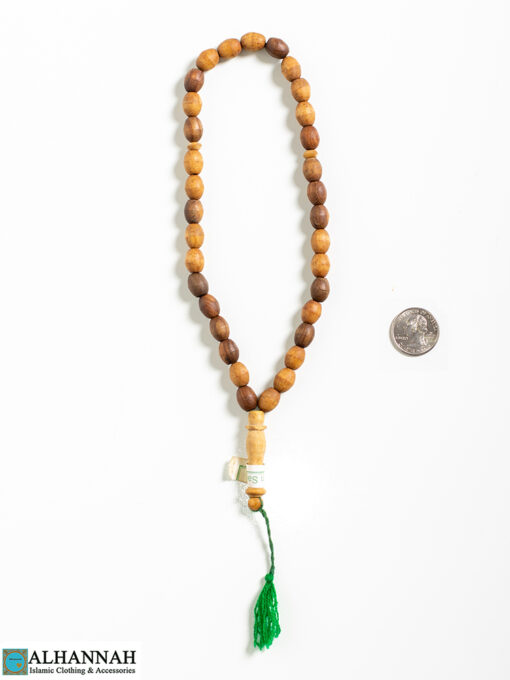 Wooden Saudi Tisbah Islam Prayer Beads 2