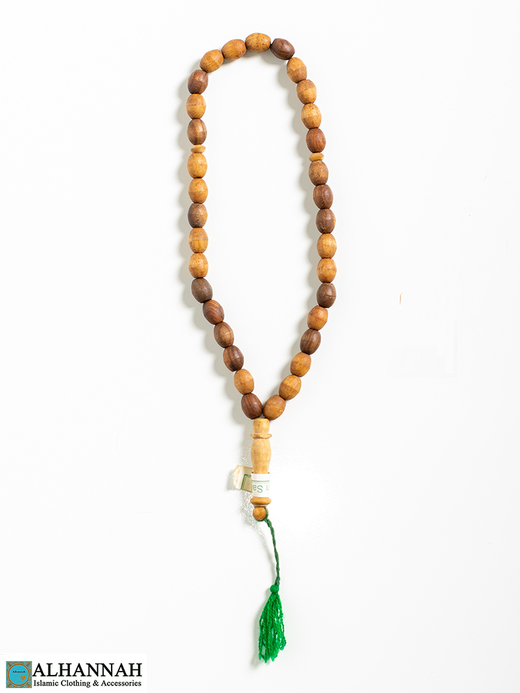 Wooden Saudi Tisbah Islam Prayer Beads