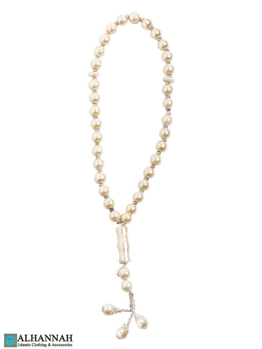 Pearl Tasbih Beads - 33 Bead Set