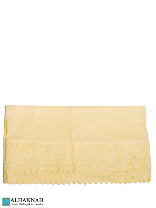 Scalloped Edge Underscarf Butter