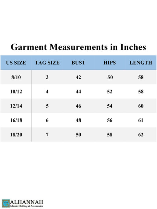 Ab759 - Garment Measurements