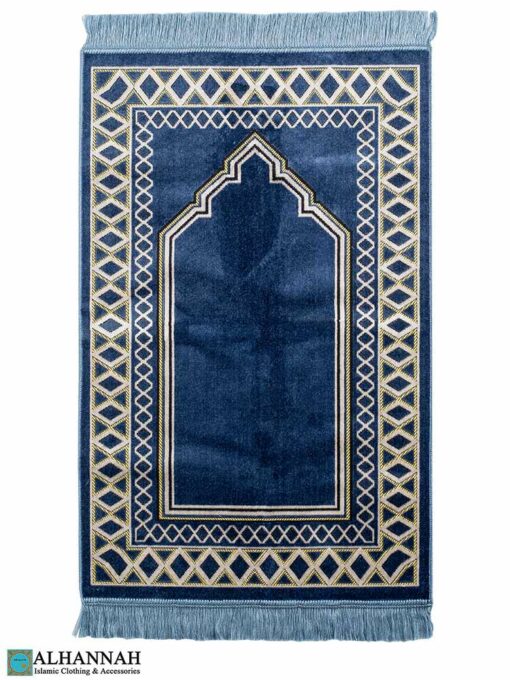 Turkish Prayer Rug Persian Blue