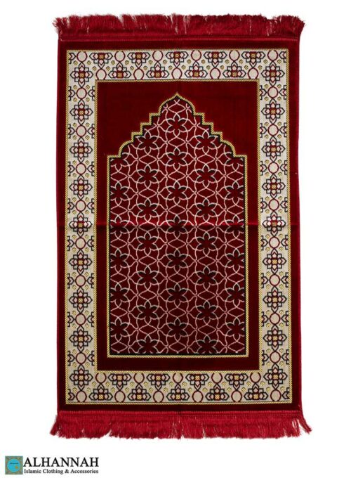 Islamic Prayer Rug Geometric Pattern