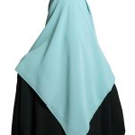 Oversize Square Hijab Aqua MIst