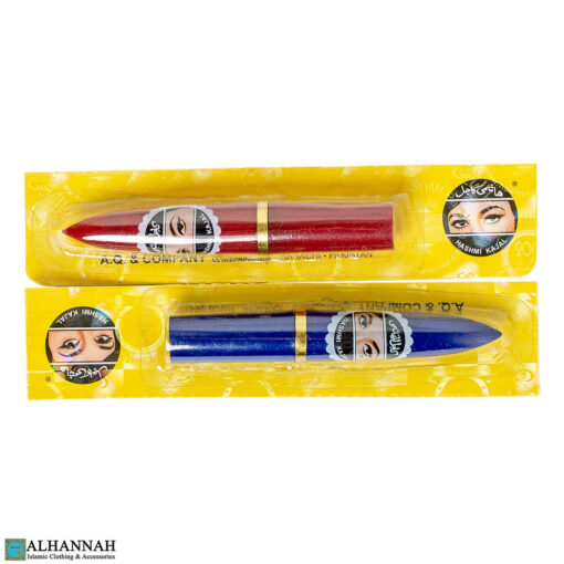 Kajal Stick Comes in either Red or Blue Packaging