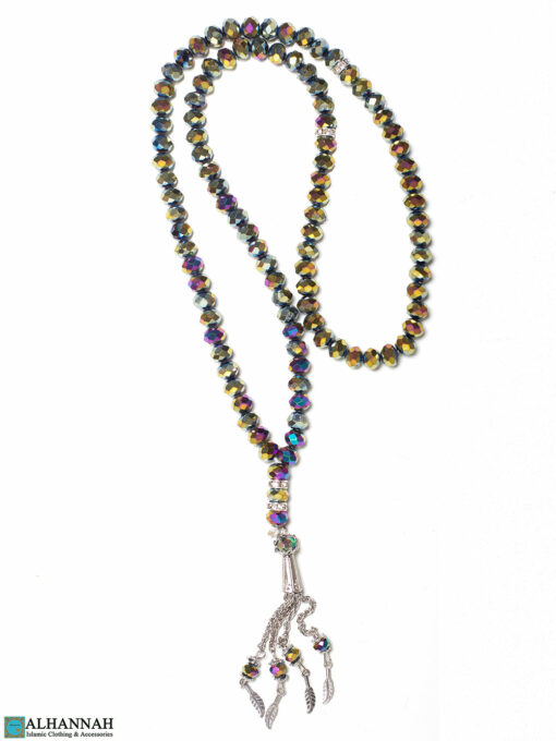 Crystal Prayer Beads 99 Iridescent Tones