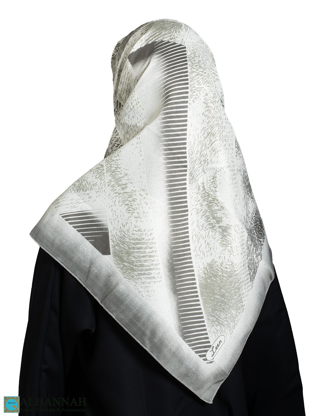 Speckled-Brushed Square Hijab hi2358