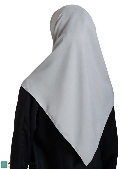 Solid Pewter Syrian Square Hijab hi2360