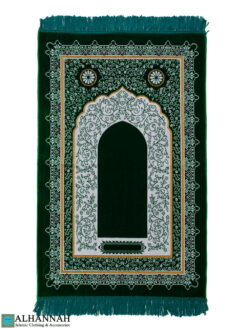 Vining Floral Mosque Turkish Prayer Rug ii1422