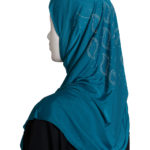 Beaded Amira Hijab - Peacock hi2430