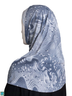 Blue Confetti Amira Hijab - hi2620