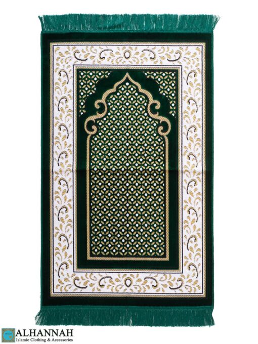 Classic Emerald Turkish Prayer Rug ii1512