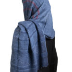 Denim Blue Stripes & Sequins Shayla hi2401