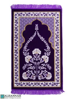 ii1503 Islamic Prayer Rug in Violet
