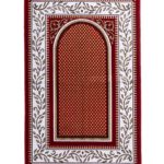 ii1513 Classic Red Muslim Prayer Rug