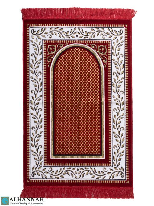 ii1513 Classic Red Muslim Prayer Rug