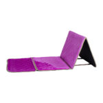 Pink Foldable Prayer Rug with Backrest ii1533