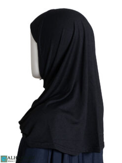 Girls Black Amira Hijab ch560