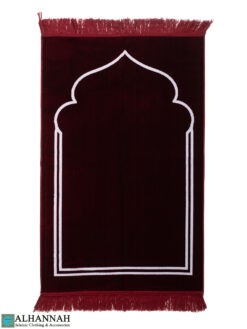 Mihrab Prayer Rug - Maroon ii1549