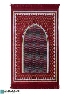 Scale Arch Red Turkish Prayer Rug ii1601