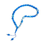 “Allahu Akbar” Tasbih Prayer Beads in Sky-Blue ii1645