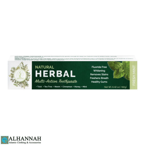 Halal Herbal Whitening Toothpaste (Fresh Mint) ii1642 (2)