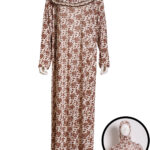 Floral Print Prayer Outfit - ps645