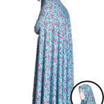 Plus Size One Piece Prayer Outfit - Blue - ps613