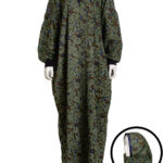 Plus Size Prayer Outfit - Moss Print -ps630
