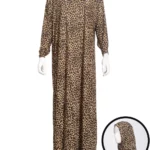 Gold Leopard One Piece Prayer Outfit ps656