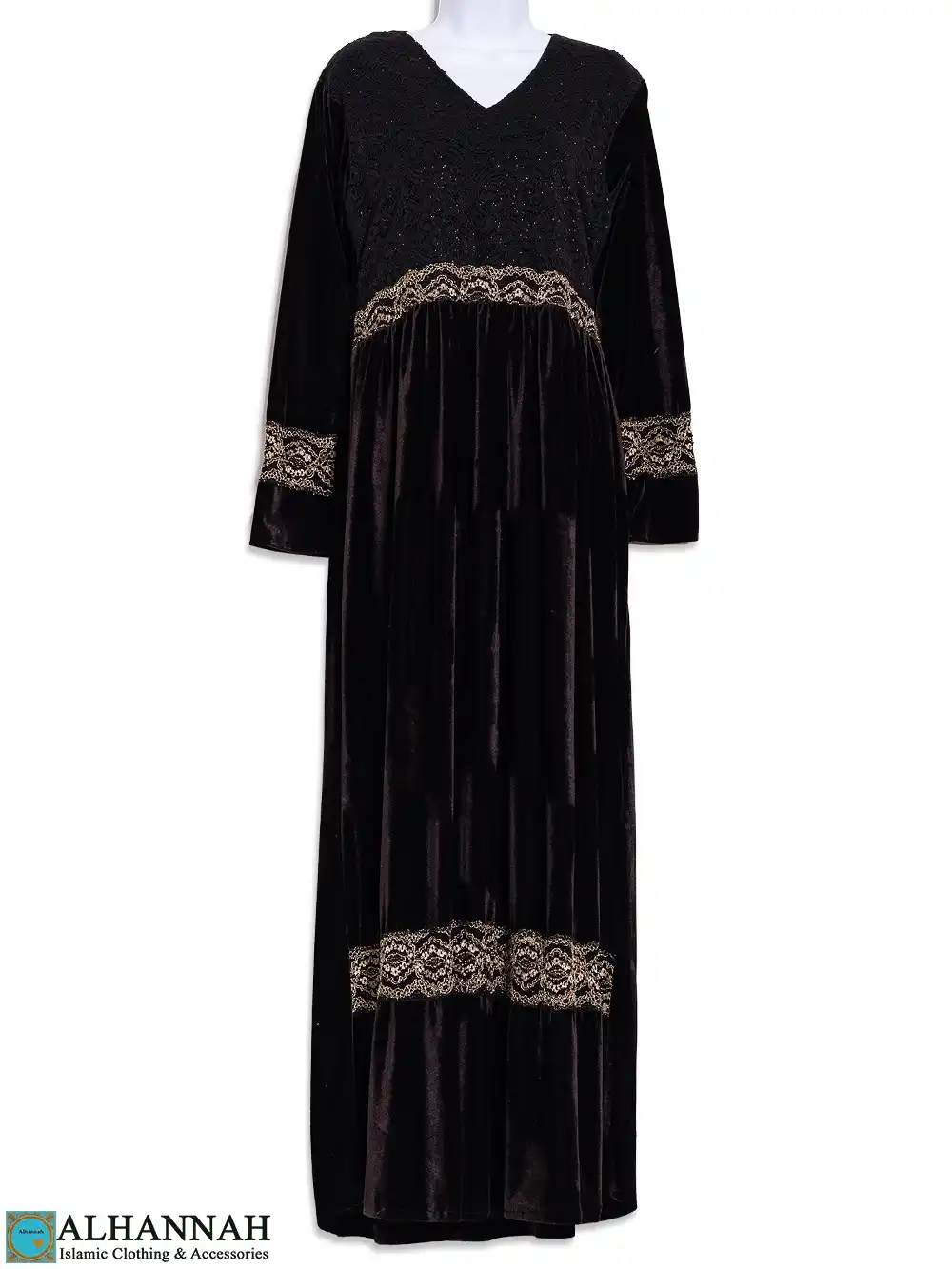 Jordanian Nights Abaya in US Size 4/6 | ab894 | Alhannah Islamic Clothing